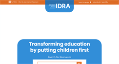 Desktop Screenshot of idra.org